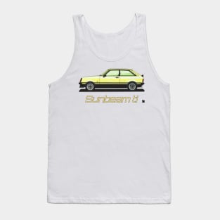 Geo3Doodles Chrysler/Talbot Sunbeam ti Doodle Tank Top